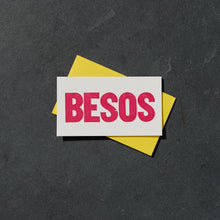 Load image into Gallery viewer, Besos Mini Card
