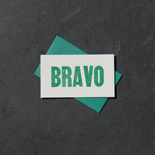 Load image into Gallery viewer, Bravo Mini Card
